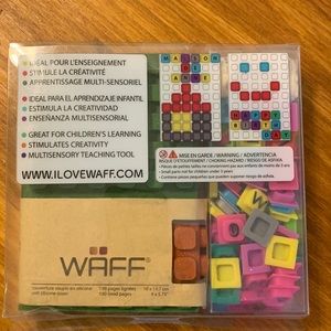 WAFF Creative Journal Kit - Green w/glitter